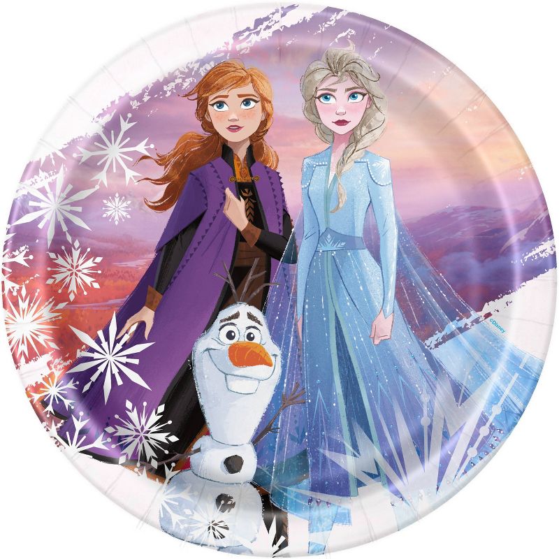 Frozen 2 9" 8ct Party Paper Plates