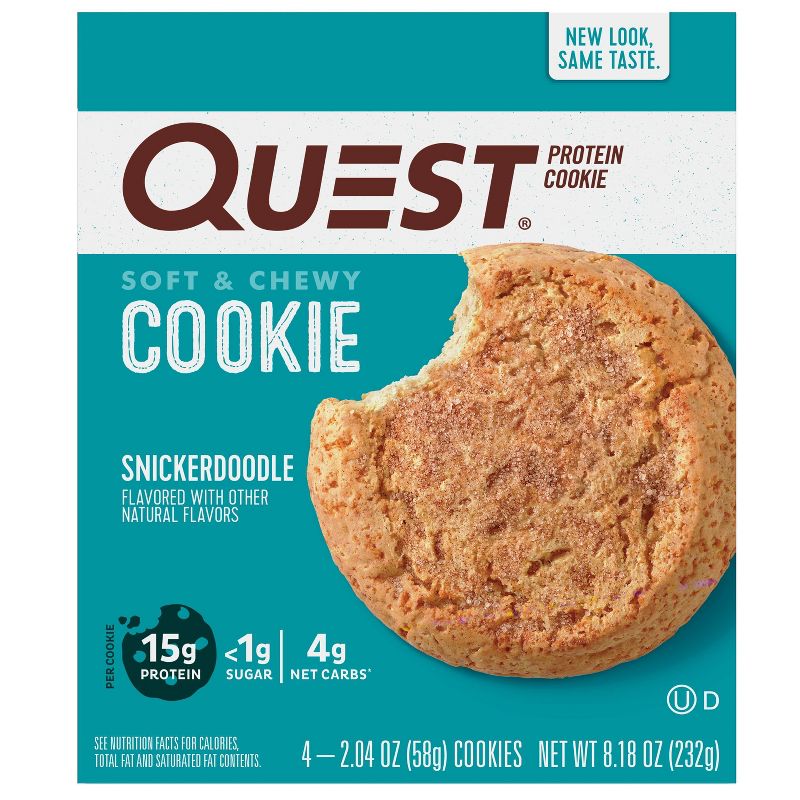 Quest Protein Cookie - Snickerdoodle - 4pk