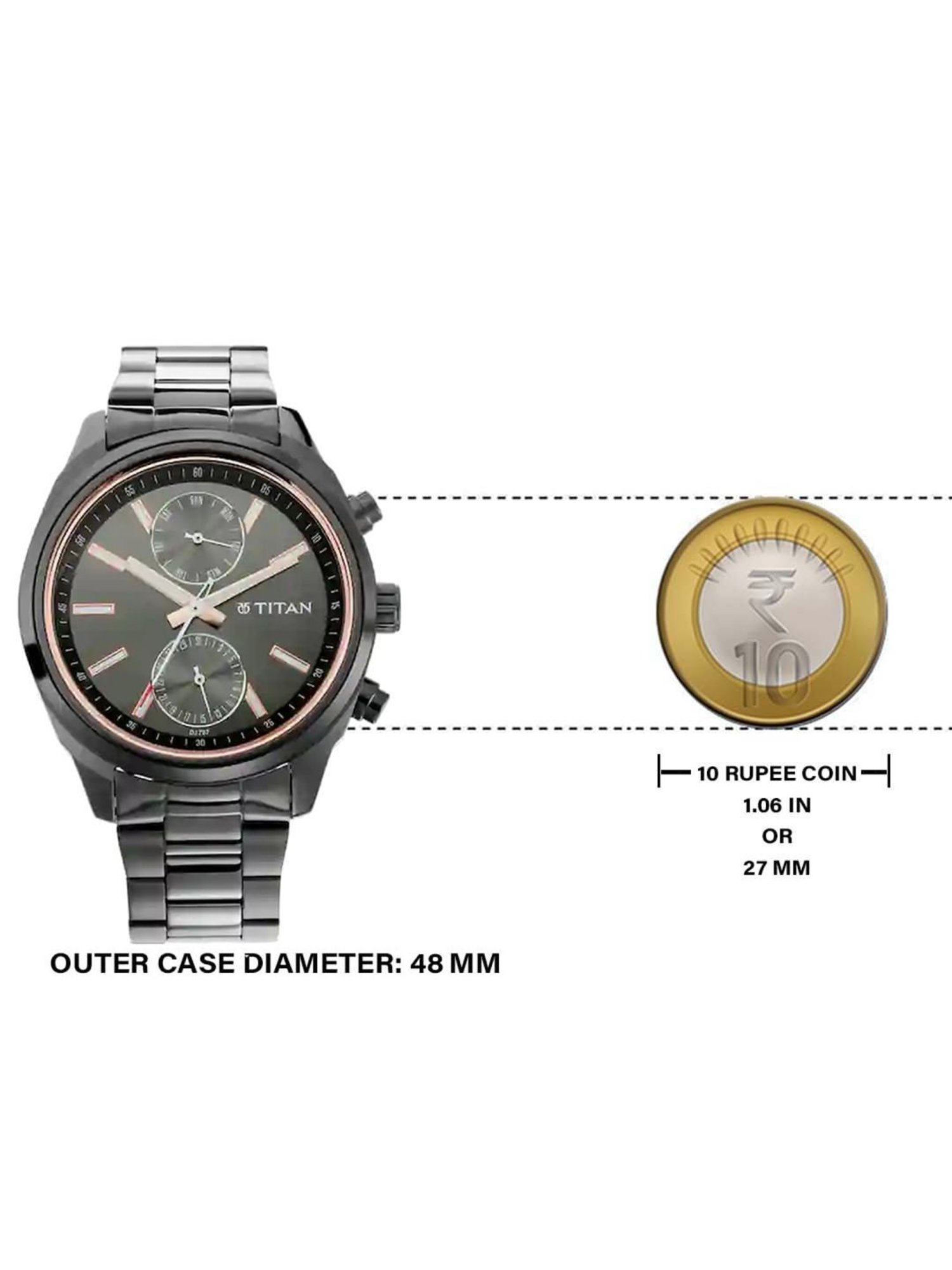 Titan NQ1733NM01 Workwear Analog Watch for Men