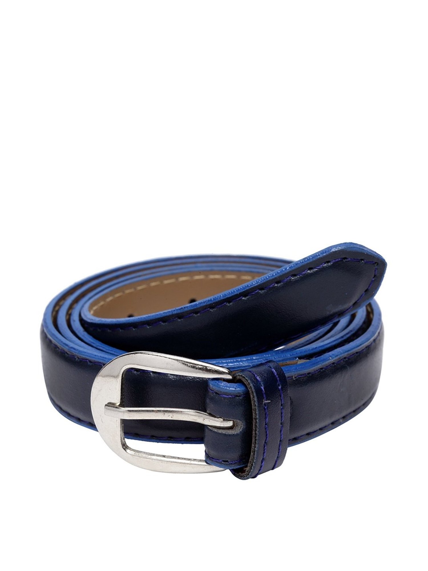 Apsis Navy PU Waist Belt for Women