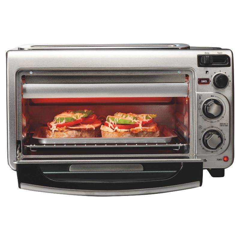 Hamilton Beach 2-in-1 Toaster & Oven Combo