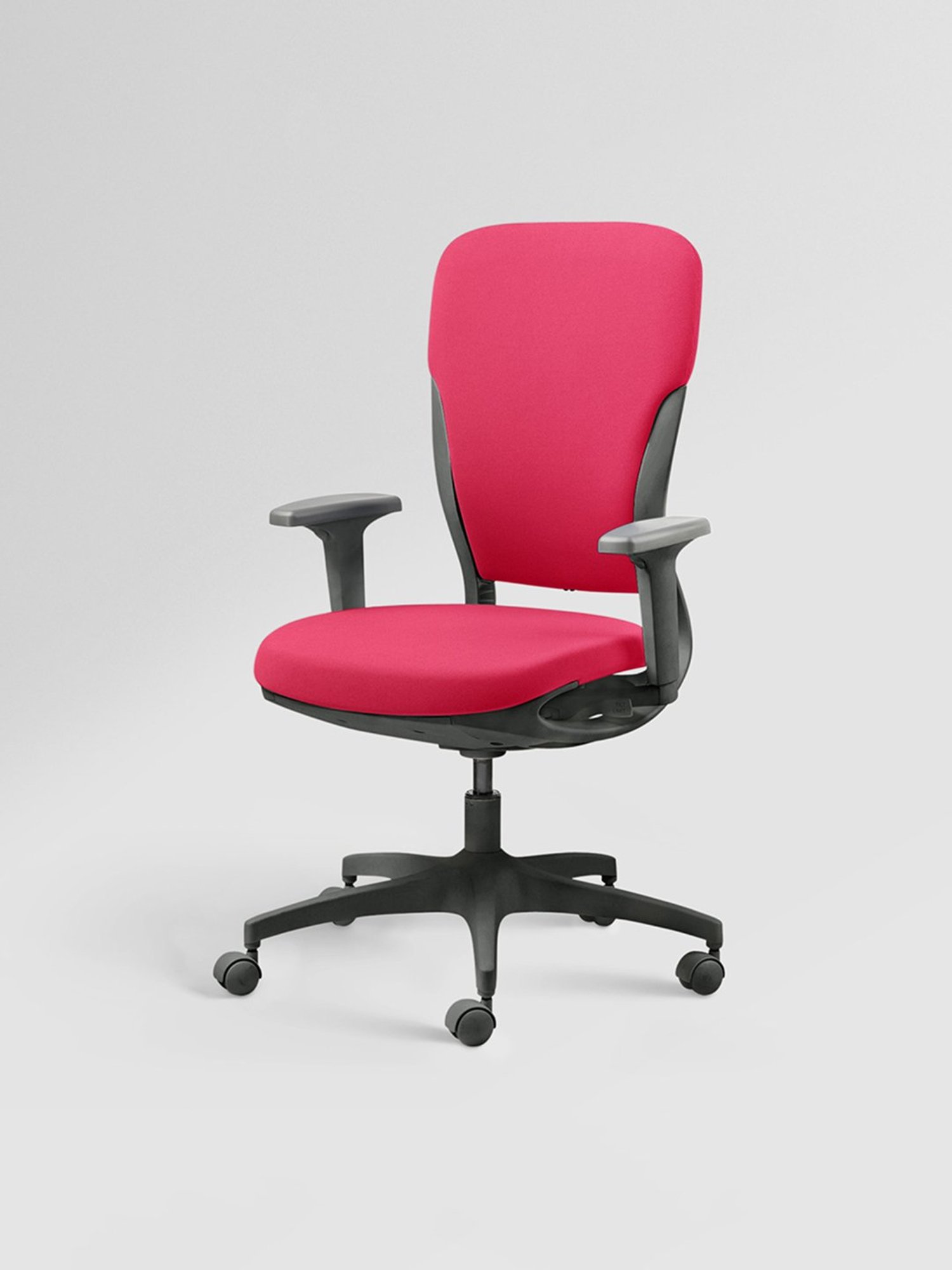 Godrej Interio Motion Milan Red & Grey Poly fill High Back Chair