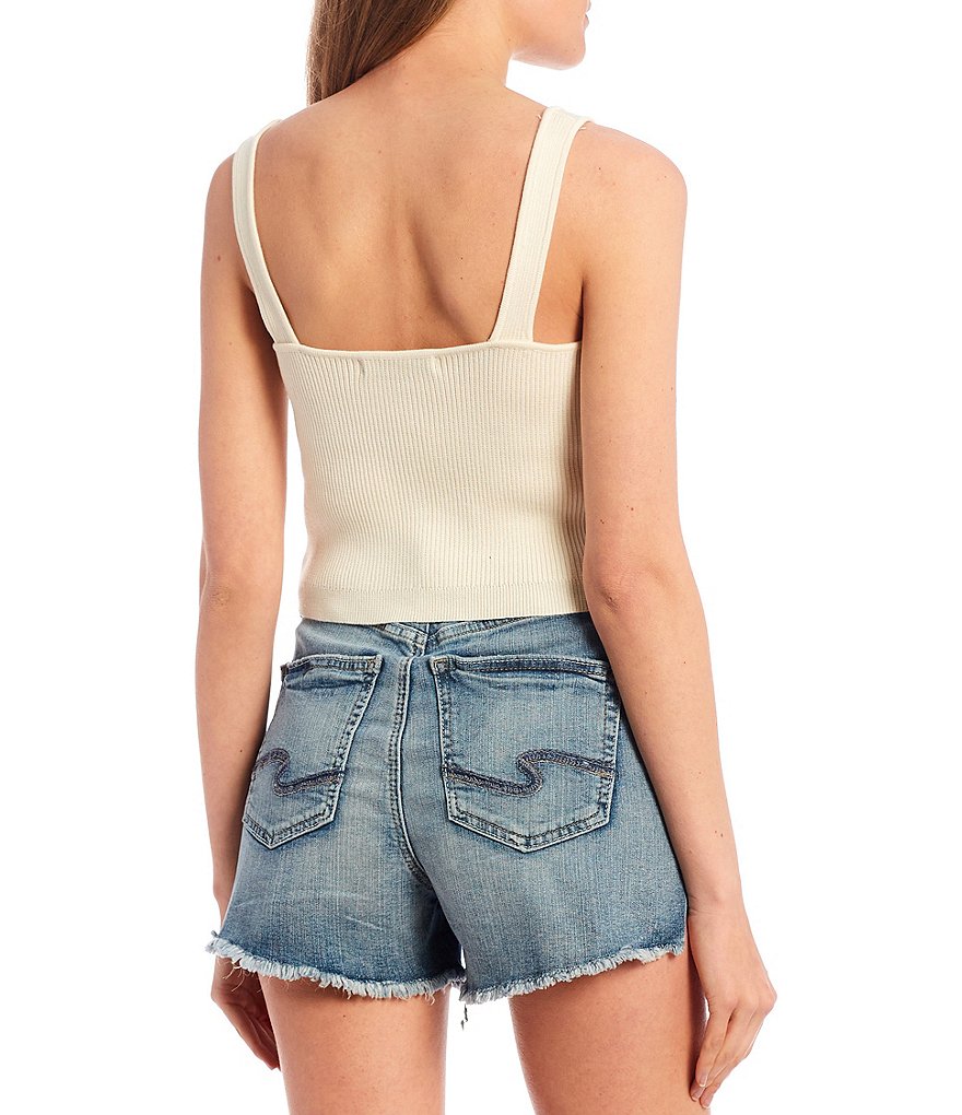 Say What Ribbed Knit Tank Top