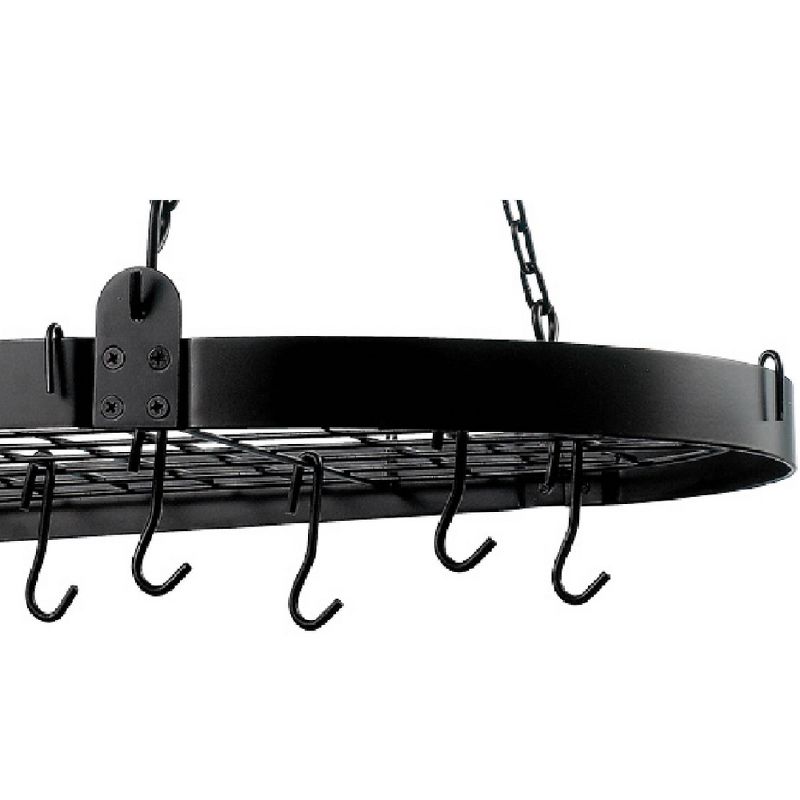 Range Kleen Pot Rack Bookshelf - Stainless Steel