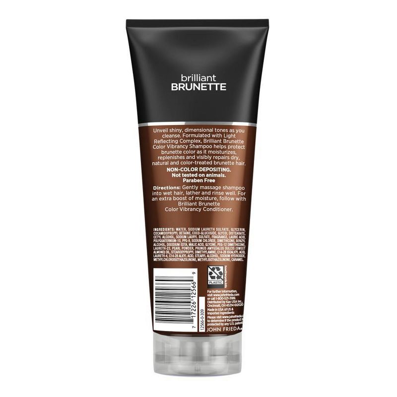 John Frieda Brilliant Brunette Multi-Tone Color Protecting Shampoo - 8.45 fl oz