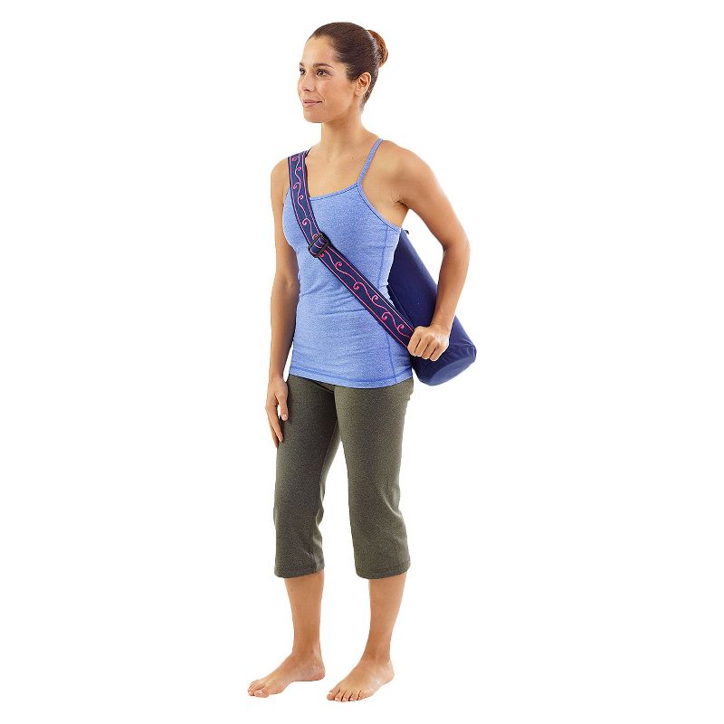 Stott Pilates Pilates & Yoga Canvas Mat Bag - Purple