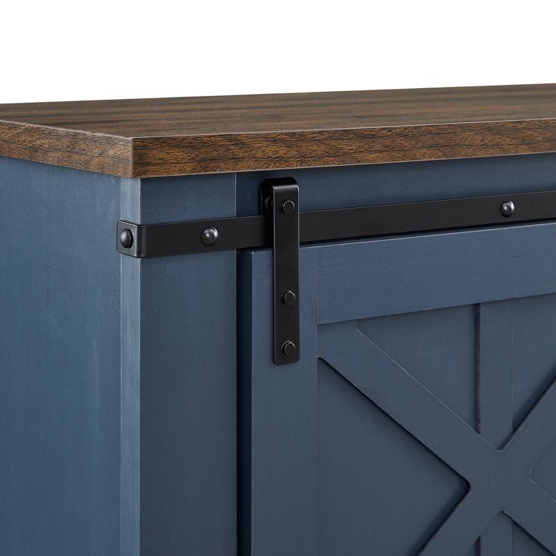 58" TV Stand for TVs up to 65" Navy - Home Essentials