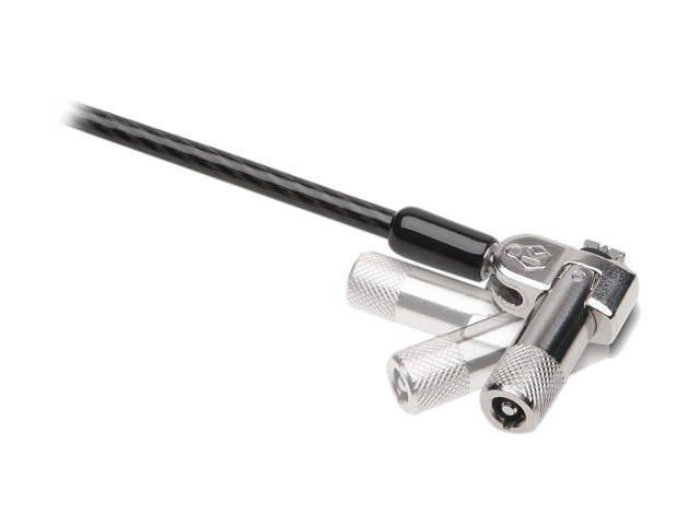 Kensington NanoSaver Keyed Dual Head Laptop Lock for Ultra-Thin Laptops/Tablets and Other Devices (K64448WW)