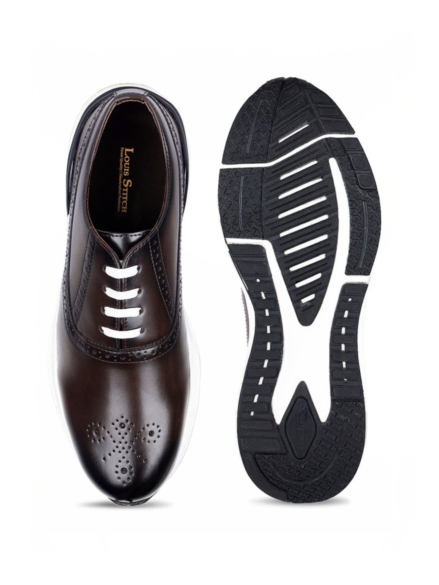 Louis Stitch Men's Brown Brogue Shoes