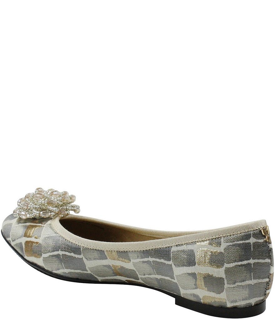 J. Renee Mallantha Print Ballet Flats