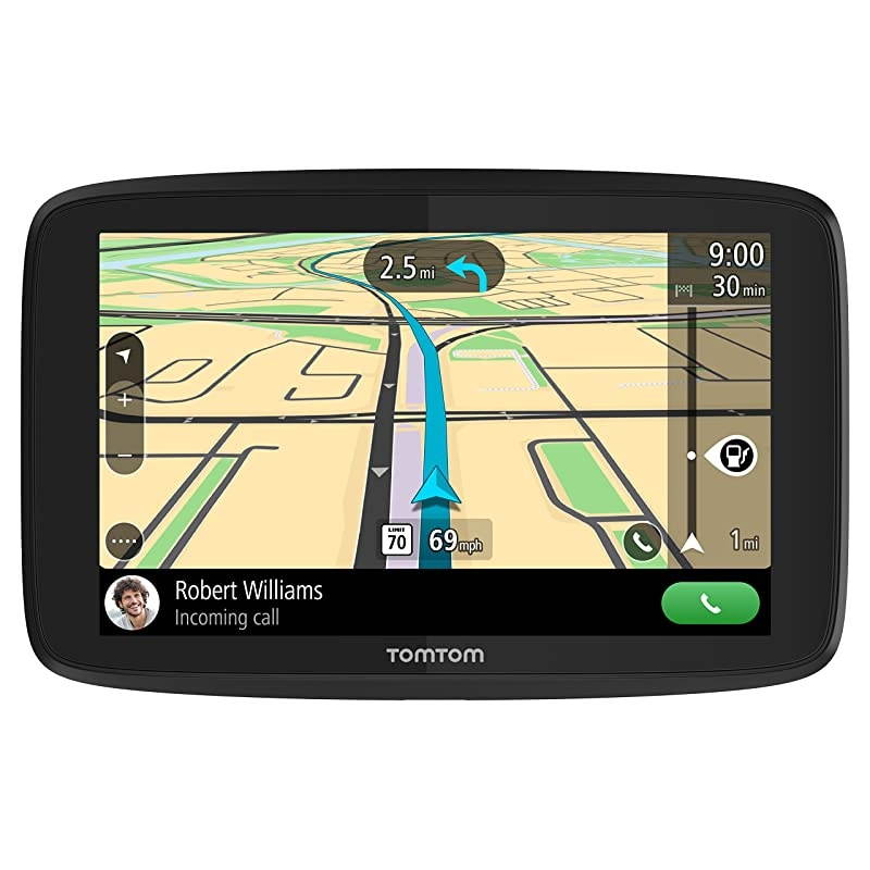 Go 520 5-Inch GPS Navigation Device with Real Time Traffic, World Maps, Wi-Fi-Connectivity, Smartphone Messaging, Voice Control and Hands-free Calling