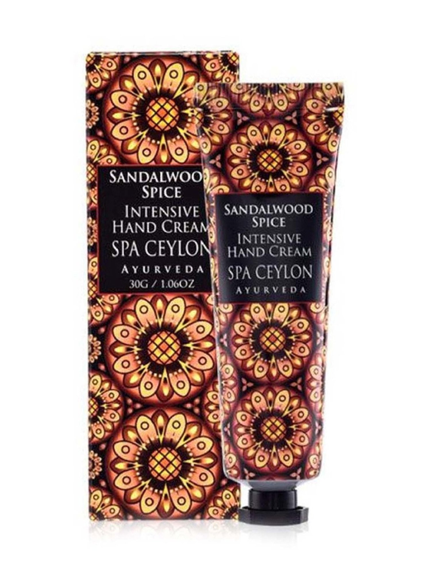 Spa Ceylon Ayurveda Wellness Sandalwood Spice Intensive Hand Cream 30 gm