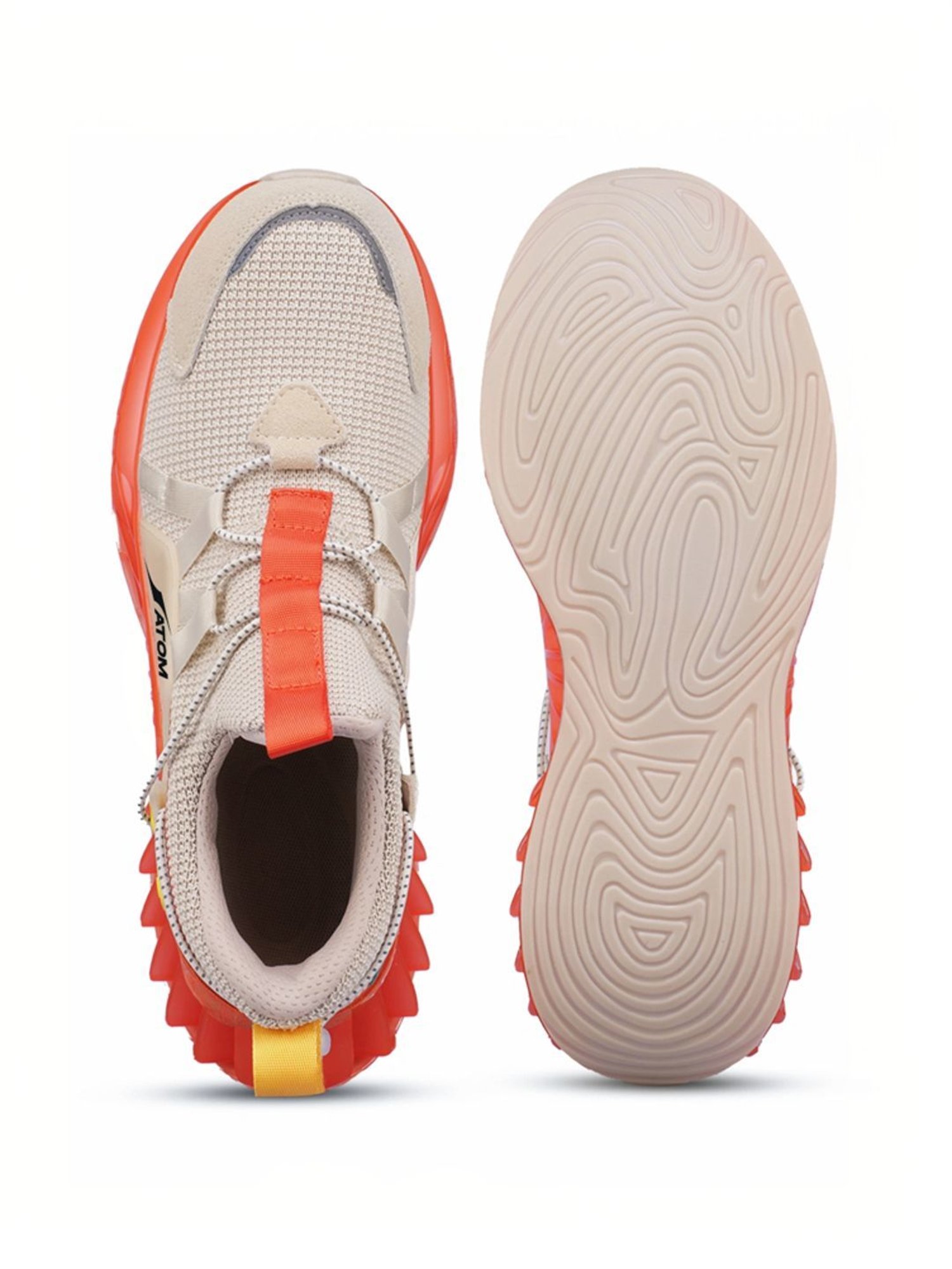 Atom Men's Good Vibes Beige Running Shoes