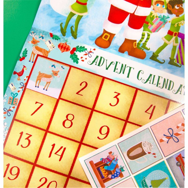 Little Likes Kids Children's Advent Calendar Santa