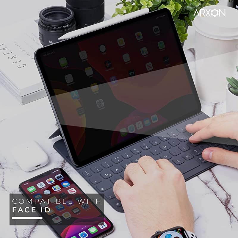 Privacy Screen Protector, Fully Removable, Anti-Glare, Scratch Resistant, Bubble-Free, Fingerprint-Proof for Apple iPad 9.7 6th/5th Gen (2018/2017)