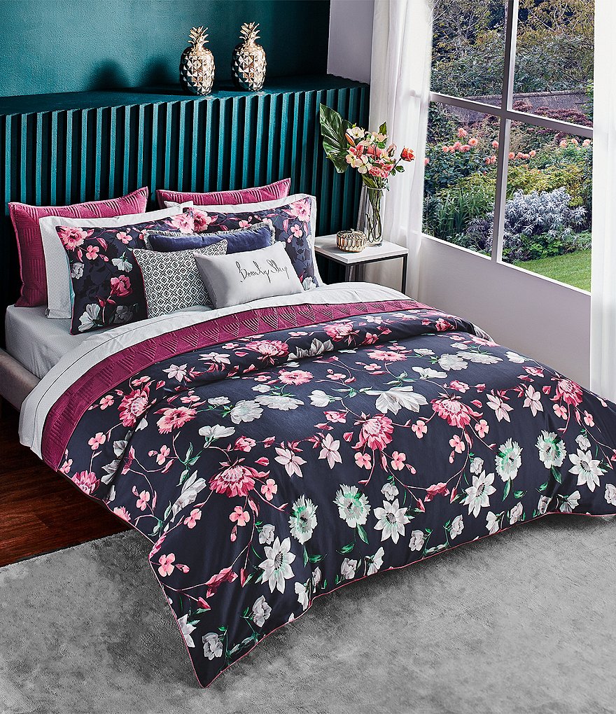 Ted Baker London Rhubarb Floral Duvet Cover Mini Set