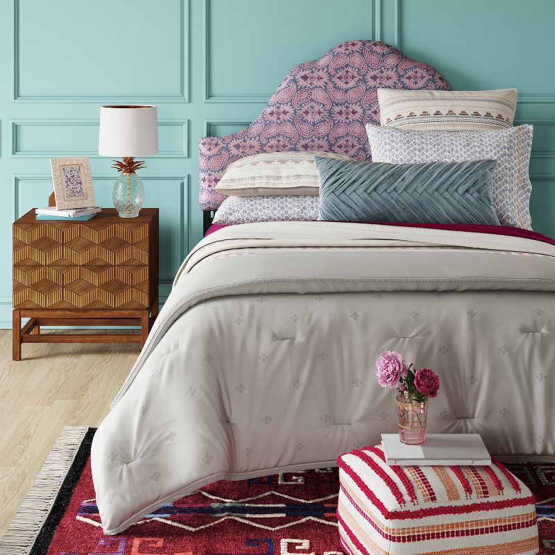 5" x 7" Carved Wood Frame White - Opalhouse™