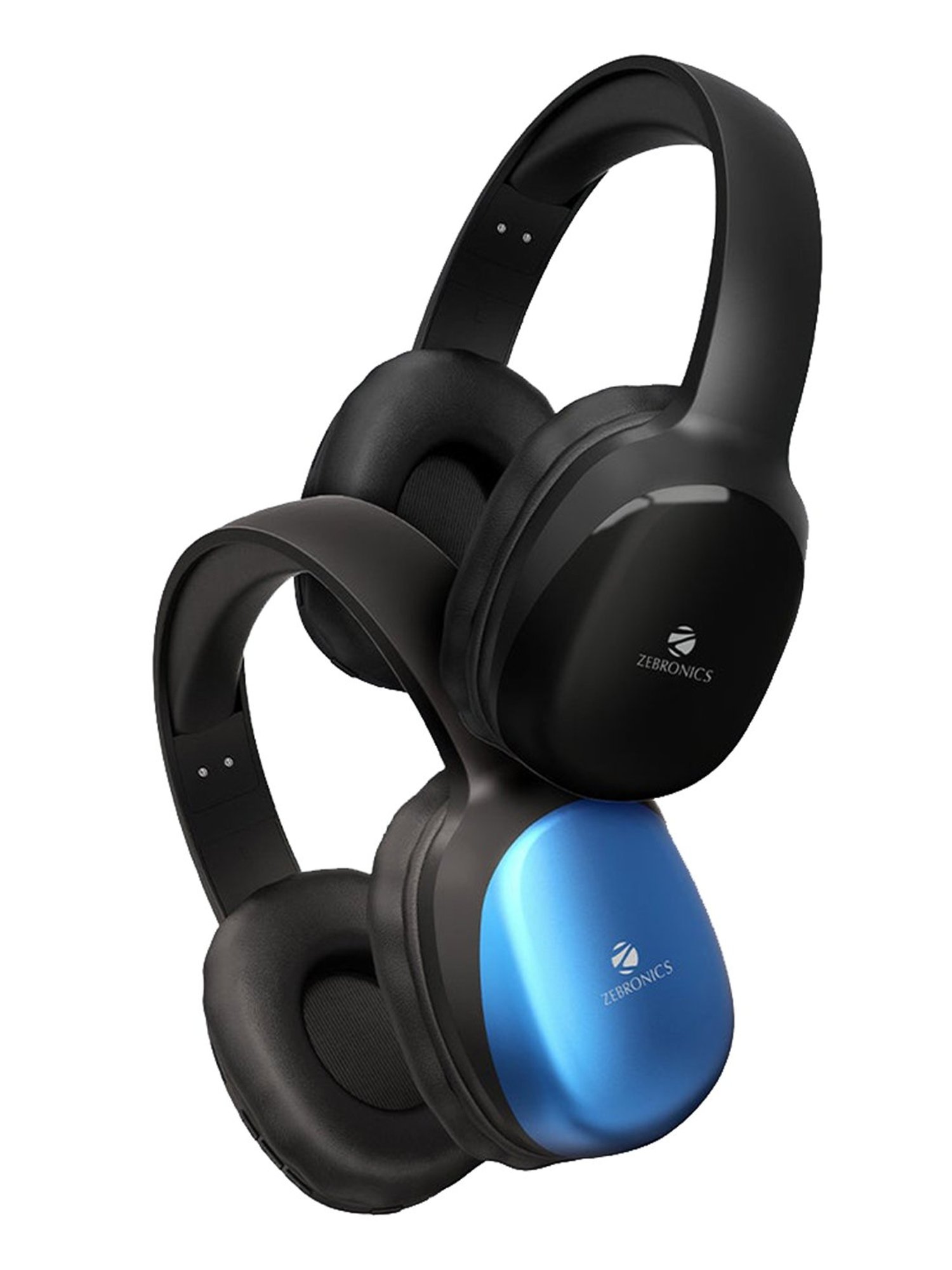 Zebronics Zeb-Thunder Pro Over The Ear Bluetooth Headphone with Mic (Black)