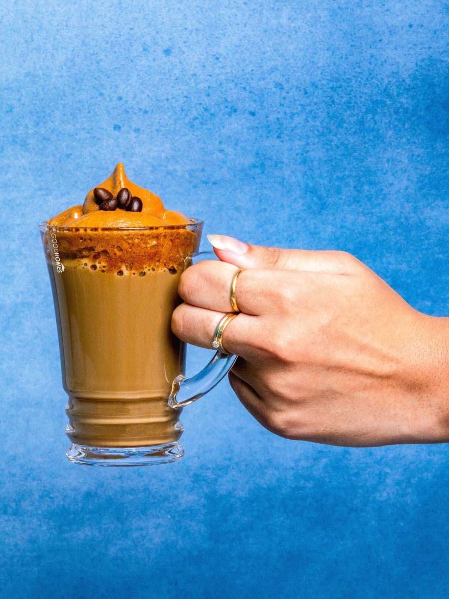 Goodhomes Transparent Glass Coffee Mug (0.22 L) - Set of 6