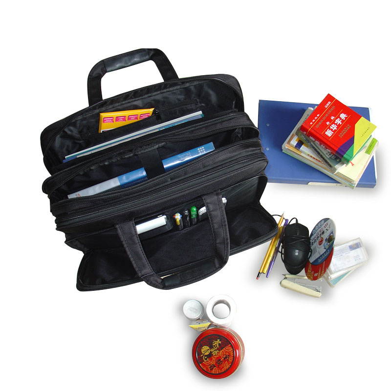 Yajie Bag Company 17 Inch Business Bags Brifecase Water-Repellent Expandable Extra Large Capacity Fit for 15.4 15.6 17 17.1 Inch Laptop / Notebook / MacBook / Ultrabook / Chromebook Computers (Black)