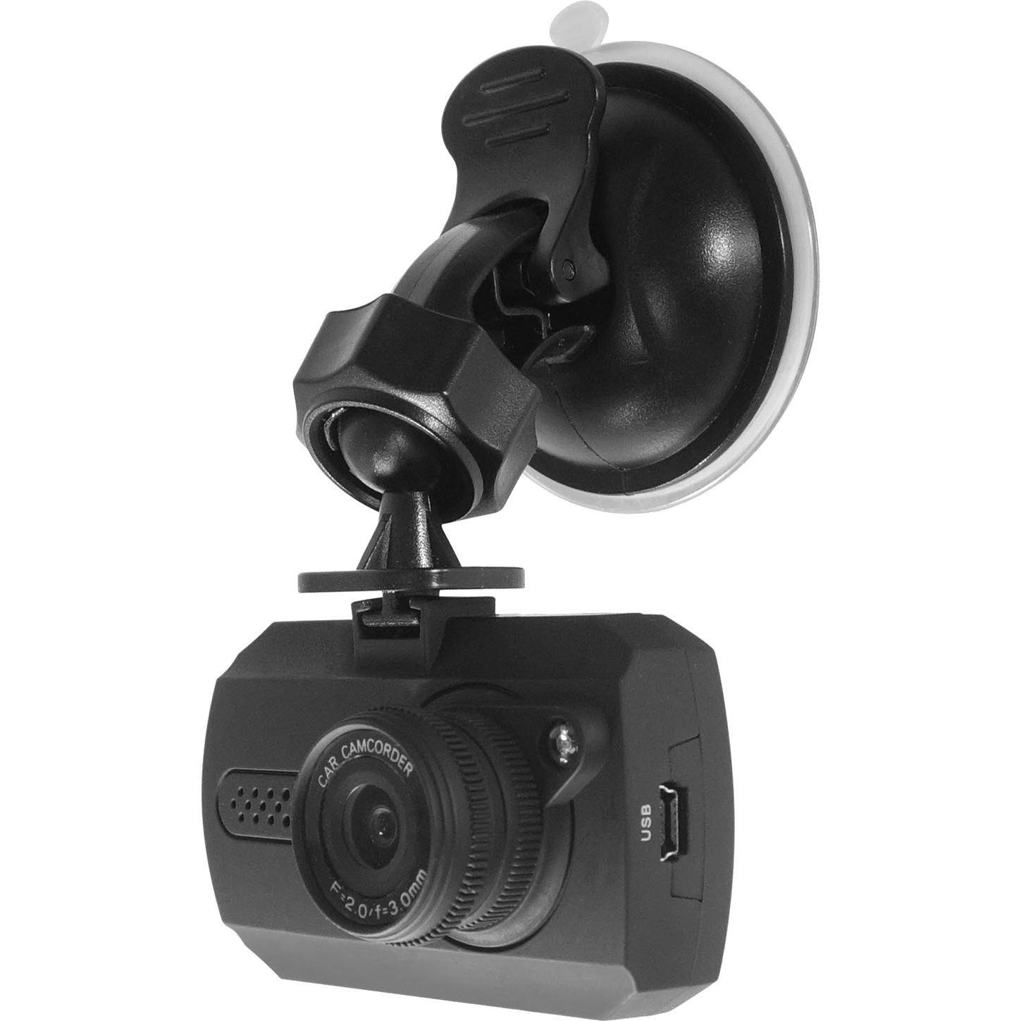 SecurityMan MicroHD Car Camera Recorder Dashcam with Built-In Impact Sensor