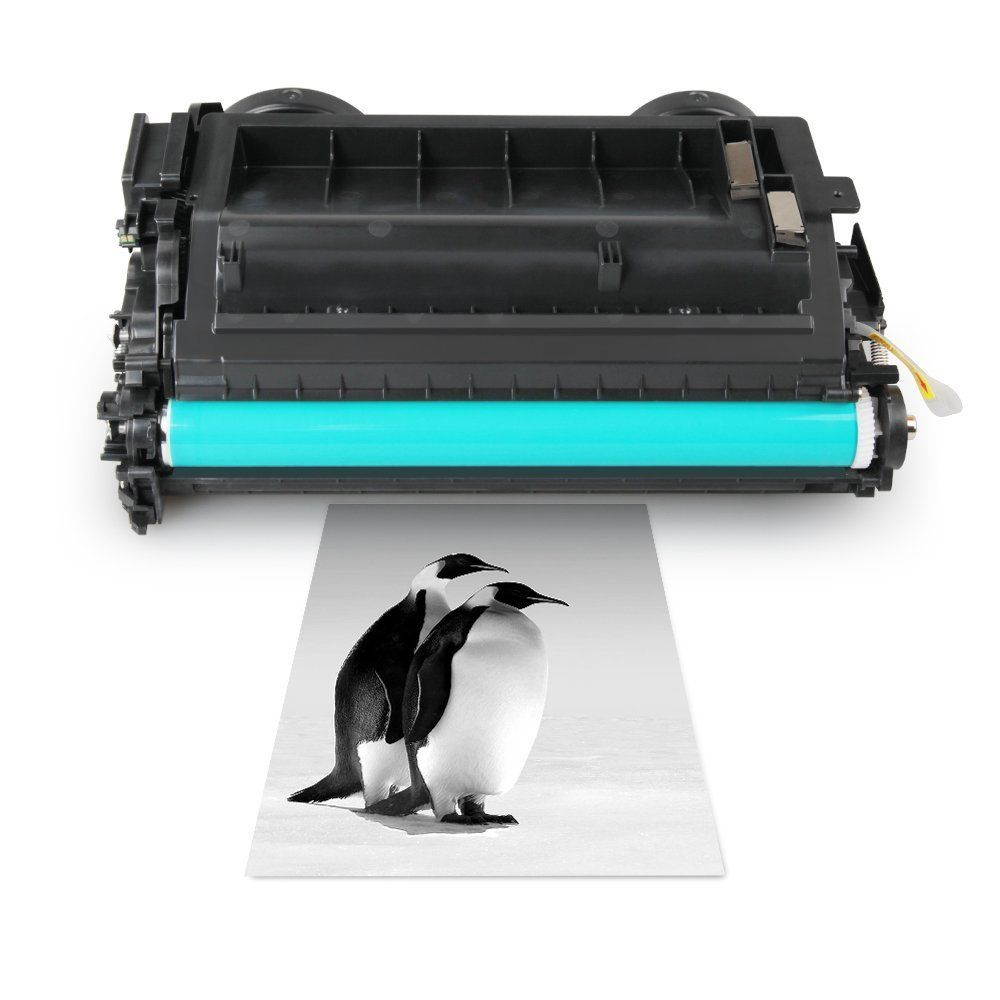 2 Pack CF237A 37A Toner Cartridge for use with HP LaserJet Enterprise M608n M607n M607dn M608x M609dn,MFP M631 M632 M633 Series Printers