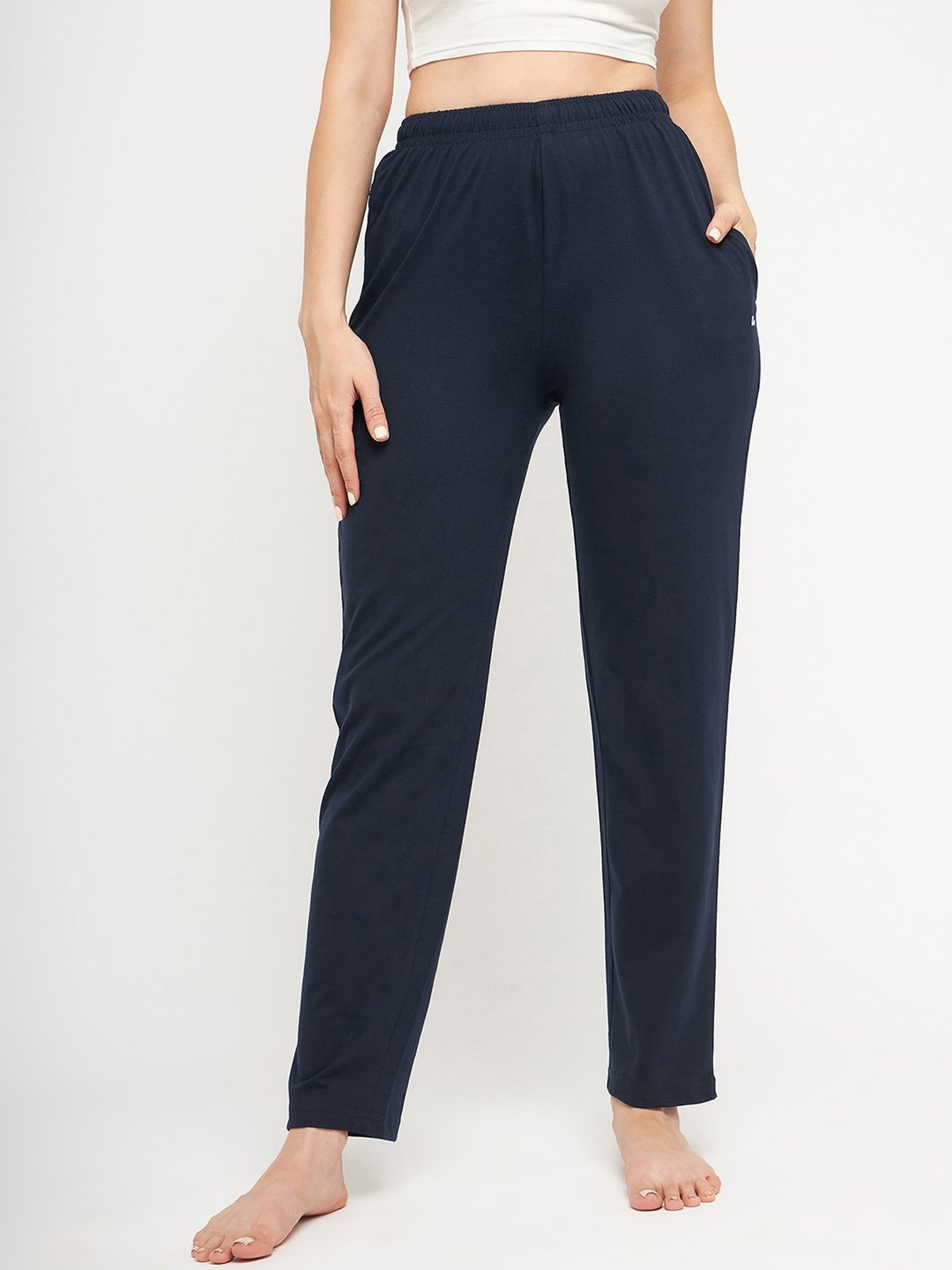 Okane Navy Mid Rise Lounge Pants