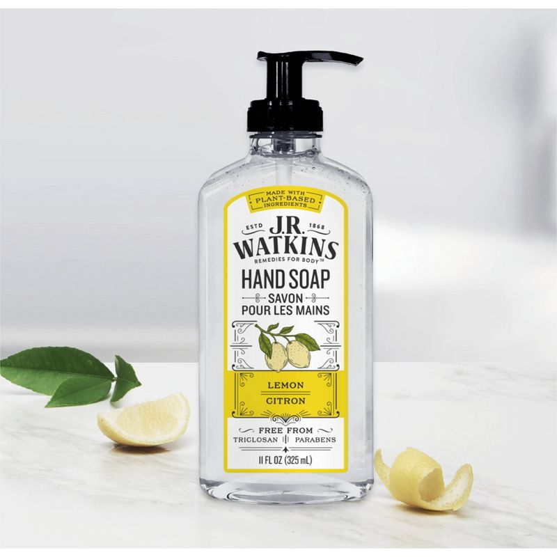 J.R. Watkins Lemon Liquid Hand Soap - 11oz
