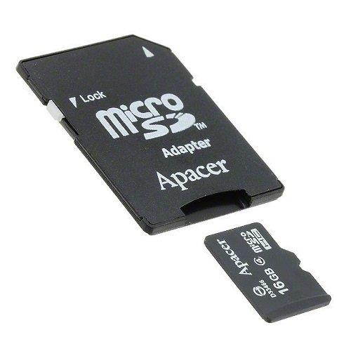 Memory Cards MicroSD Card 4GB COM CLASS 4 w SD ADP (1 piece)