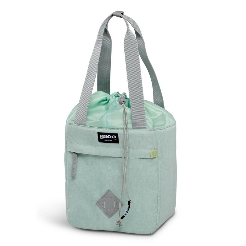 Igloo Heritage Repreve Drawstring 8qt Portable Cooler - Mint