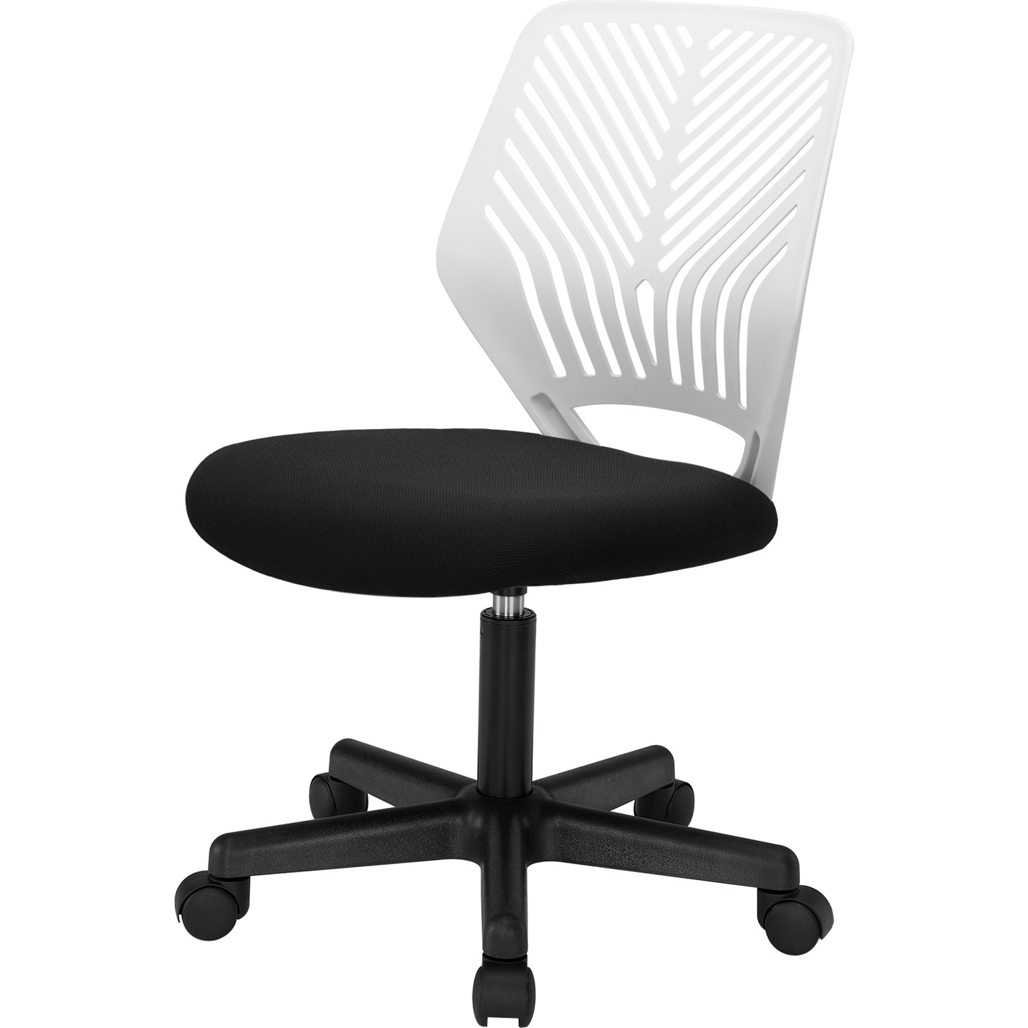 Vitesse Office Chair Armless Desk Chair Mesh Computer Chair Task Chair with Back Support Swivel Rolling Executive Chair for Back Pain,Black