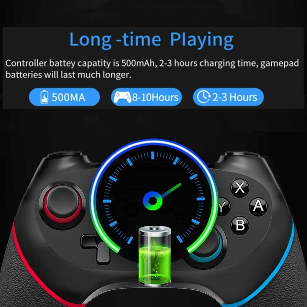 Wireless Switch Pro Controller Gamepad Joypad Remote Joystick for Nintendo Switc