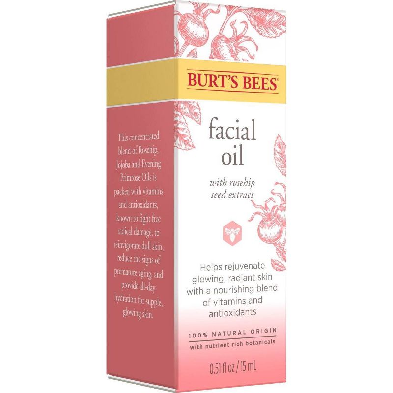 Burt's Bees Complete Nourishment Facial Oil - 0.51 fl oz