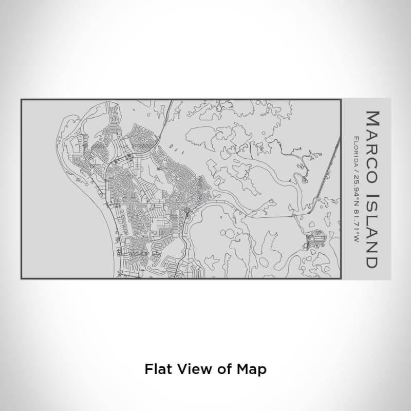 Fort Madison - Iowa Map Bottle with Bamboo Top in Matte Black