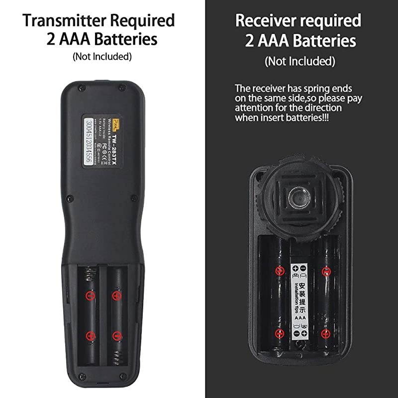 Wireless Remote Shutter for Sony  24G Wired Shutter Release Cable Wireless Timer Remote Control S1S2 for Sony Alpha A9 A99 A77 A7RII A7 A100 A350 A450 A550 A560