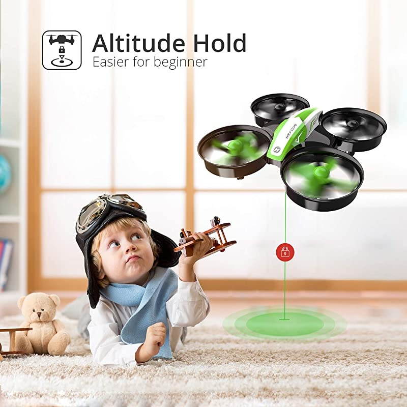 Hand Operated Drone for Kids Adults - Hands Free Mini Drones for Kids, Easy Indoor Hand Drone, Flying Ball Drone Toys for Boys and Girls Gift (Blue)