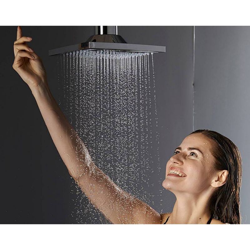 Three Function Showerhead Rain Can with LCD Temp Display - Tosca