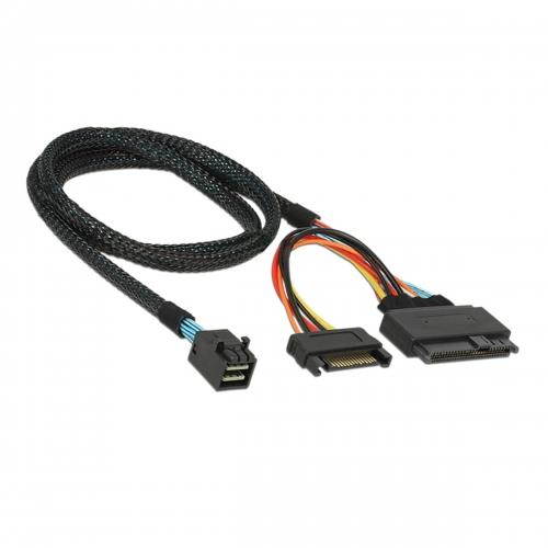Cablecc  U.2 U2 SFF-8639 NVME PCIe SSD Cable for Mainboard Intel SSD 750 p3600 p3700 M.2 SFF-8643 Mini SAS HD