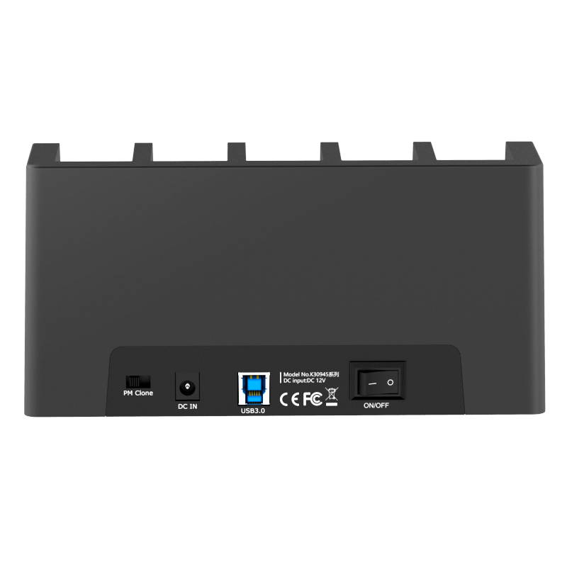 MAIWO Five  Bay 2.5"/3.5" USB to SATA 6Gbps HDD clone docking station,USB3.0  to 5 SATA No need PC to clone, clone 1:4