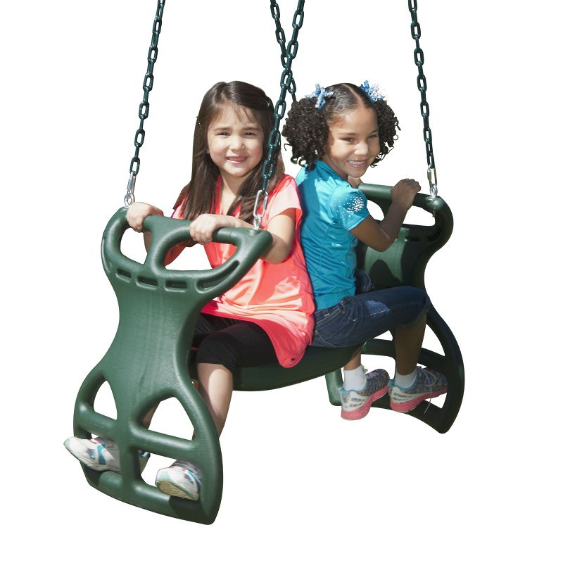 Gorilla Playsets Dual Ride Glider Swing