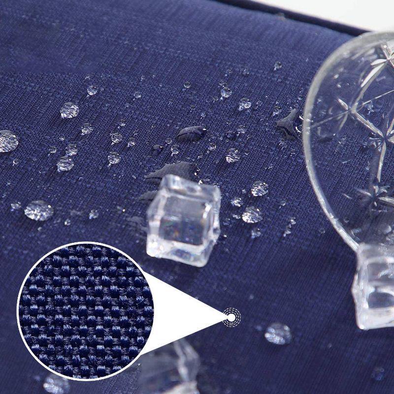 Breckenridge 4pc Seating Set Java Brown Fame Sunbrella Meredian Brick Red Fabric - La-Z-Boy