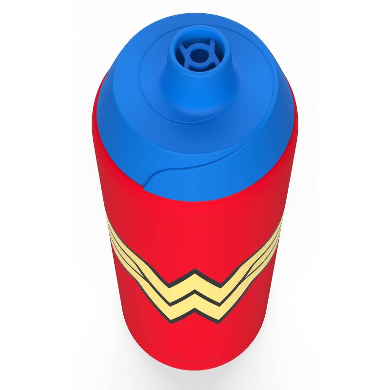 Zak Designs Wonder Woman 24.5oz Squeeze Water Bottle