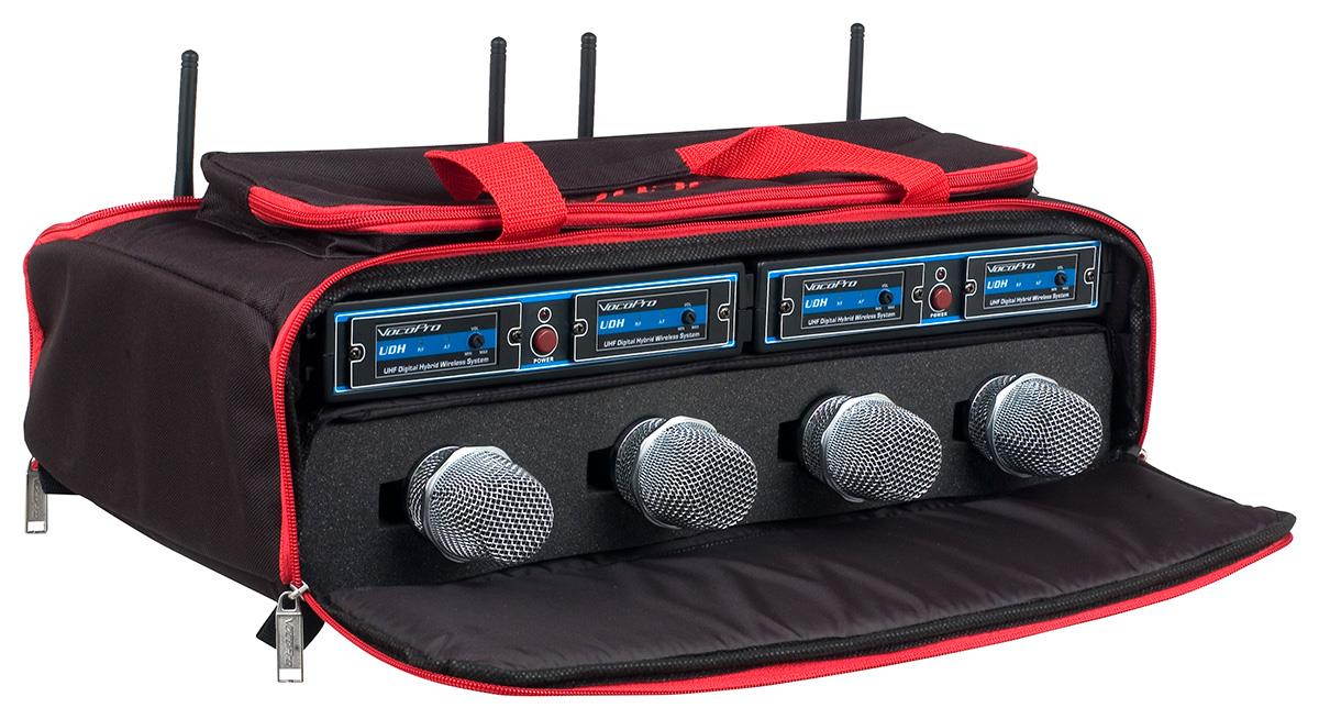 Vocopro UDHCHOIR4MIB 4channel Hybrid Wireless Mic