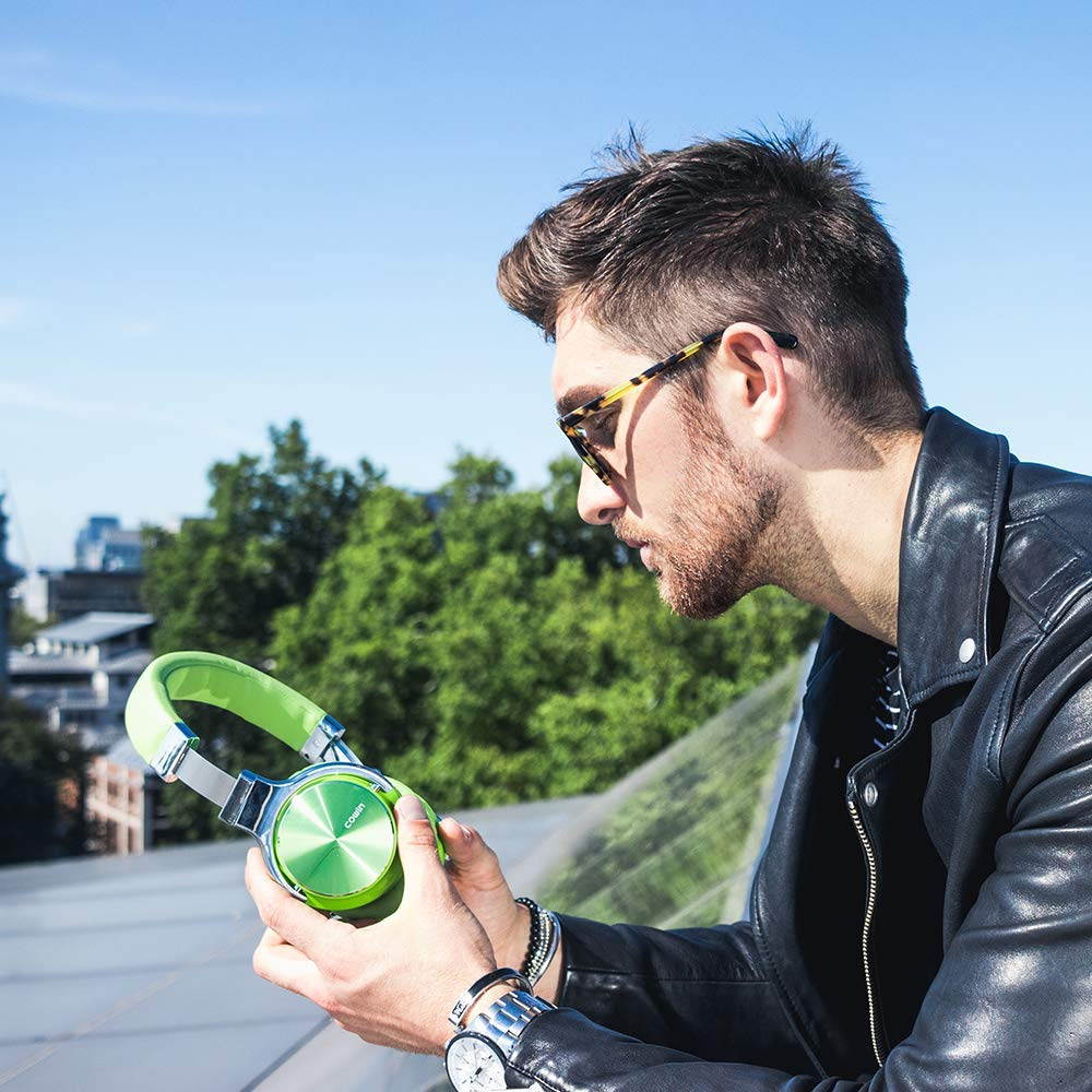 COWIN E7 Pro Active Noise Cancelling Wireless Bluetooth Headphones with Microphone; Hi-Fi Deep Bass, Over Ear, 30H Playtime, for Travel, Work, TV, Computer, Phone - Black