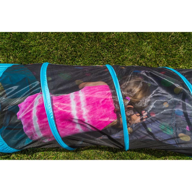 Pacific Play Tents Kids Glow In The Dark Galaxy Play Tunnel 6Ft