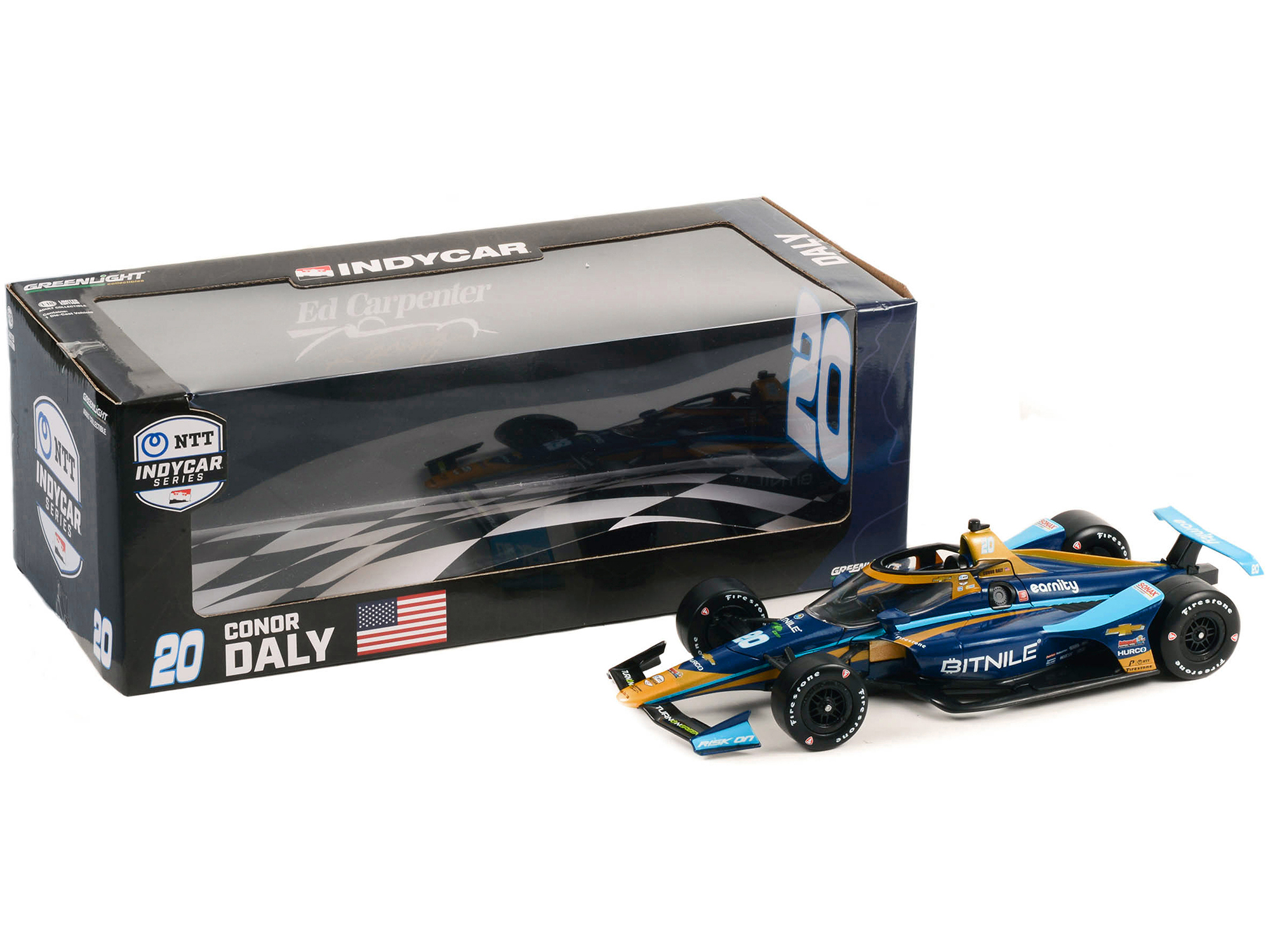 Dallara IndyCar #2 Josef Newgarden "Shell Oil" Team Penske Winner "108th Indianapolis 500 - NTT IndyCar Series" (2024) 1/64 Diecast Model Car by Greenlight