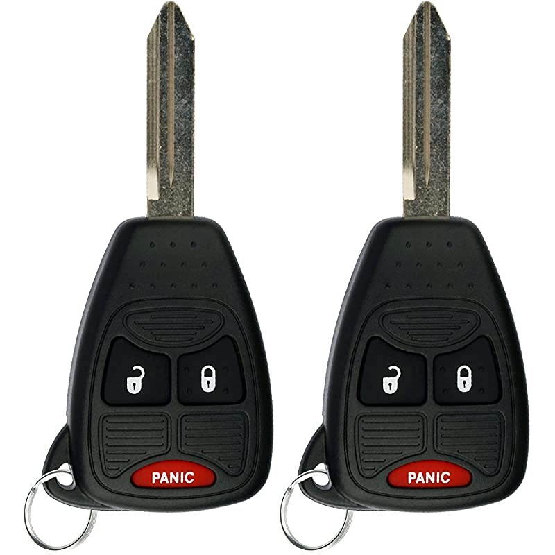 Keyless Entry Remote Control Car Key Fob Replacement for OHT692427AA KOBDT04A Pack of 2