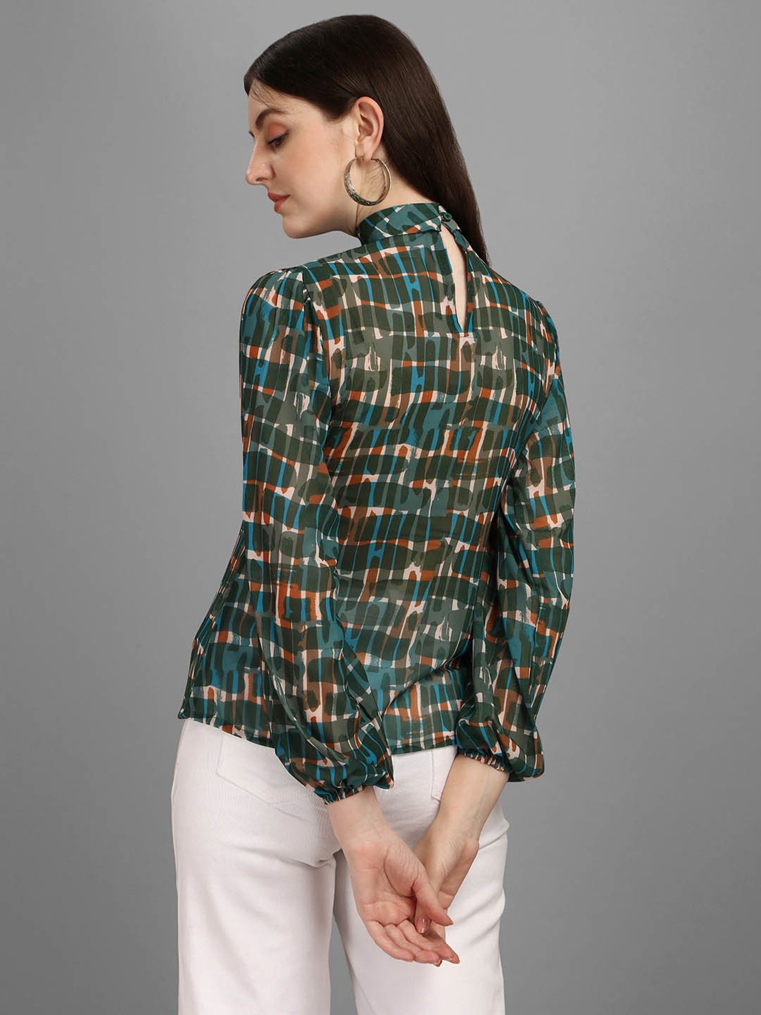 MASAKALI.CO Multicolor Printed Top