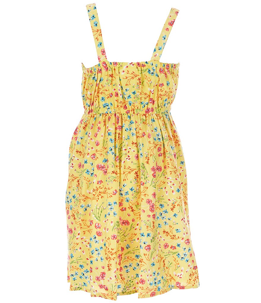 Guess Big Girls 7-16 Striped Overall Dress