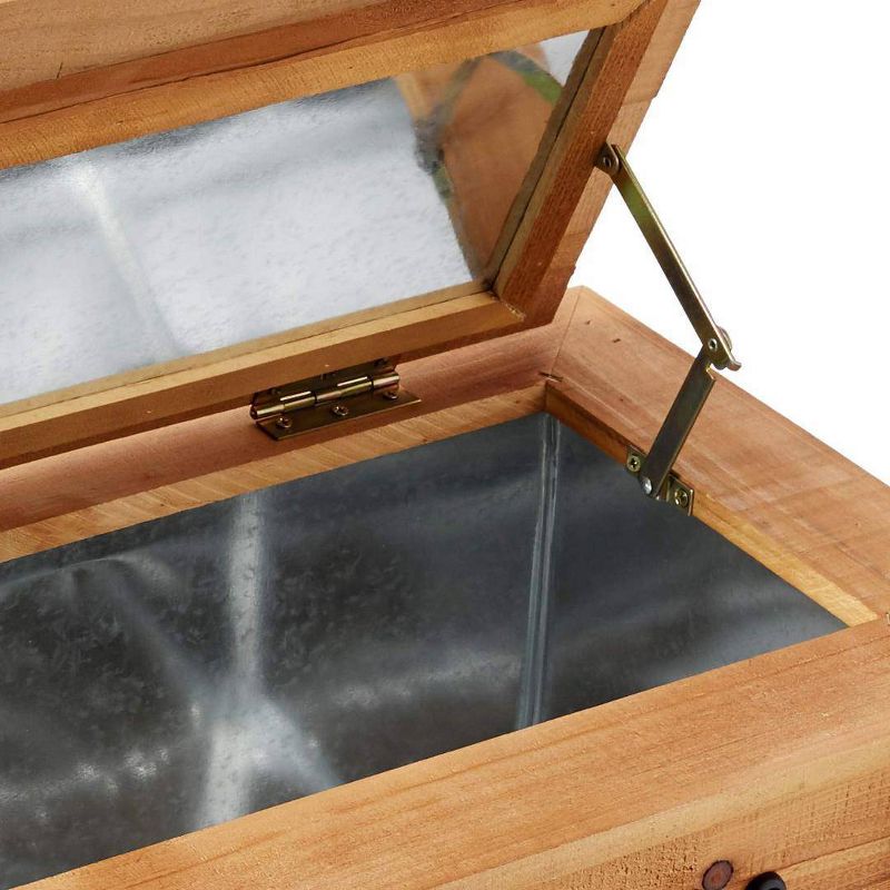 Slat Top Serving Cart - Gray - Apollo Outdoor